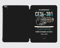 Thumbnail for CF34-3B1 design on black ipad tablet case