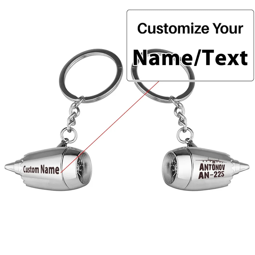 Customisable Antonov AN-225 Key Chain