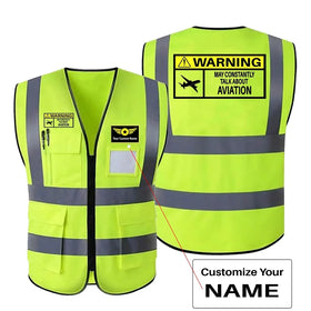 Warning May Constantly Talk About Aviation Reflective Vests