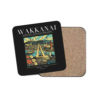 Thumbnail for WAKKANAI - Poster - Coaster - Black