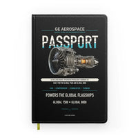 Thumbnail for PASSPORT design on black notebook
