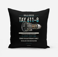 Thumbnail for TAY 611-8 design on black pillow