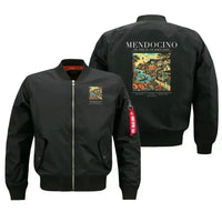 Thumbnail for MENDOCINO - Poster - Bomber Jacket - Black