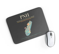 Thumbnail for Phnom Penh International Airport (PNH) design on black rectangle mouse pad