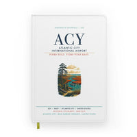Thumbnail for Atlantic City International Airport (ACY) design on white notebook