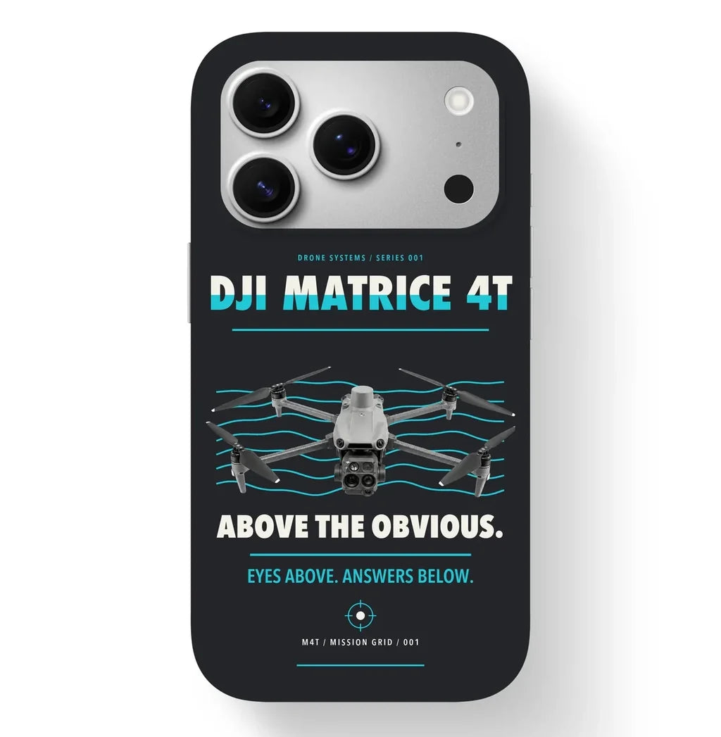 DJI Matrice 4T Case design on black iphone case