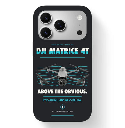 DJI Matrice 4T Case design on black iphone case