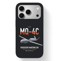 Thumbnail for MQ-4C Triton IFC-4 design on black magsafe iphone case, for iPhone 17 Pro