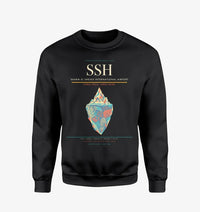 Thumbnail for Sharm El Sheikh International Airport (SSH) design on black sweatshirt