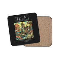Thumbnail for DELFT - Poster - Coaster - Black