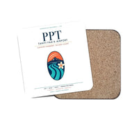 Thumbnail for Tahiti Faa'a Airport (PPT) design on white 1 piece coaster