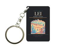 Thumbnail for Almería Airport (LEI) design on black key chain