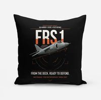 Thumbnail for British Aerospace Sea Harrier FRS.1 design on black pillow