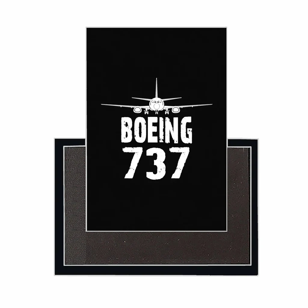 Boeing 737 & Plane aviation design magnet in strong neodymium core.