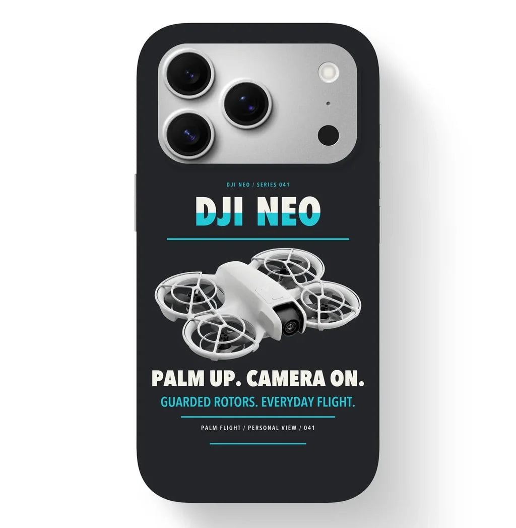 DJI Neo Case design on black iphone case