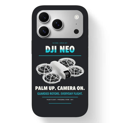 DJI Neo Case design on black iphone case