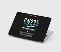 Thumbnail for Airbus CN235-300M design on black MacBook case