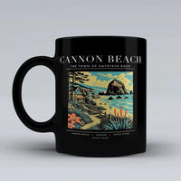 Thumbnail for CANNON BEACH - Poster - Mug - Black