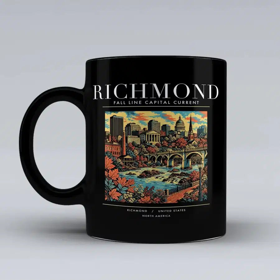 RICHMOND - Poster - Mug - Black