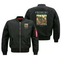 Thumbnail for FREIBURG - Poster - Bomber Jacket - Black