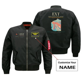 Exeter International Airport (EXT) Bomber Jacket
