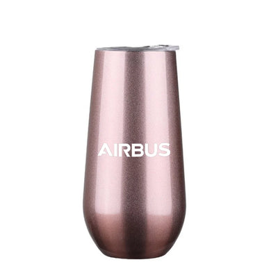 Airbus & Text 6oz Egg aviation design on 6oz egg cup, compact 6oz ceramic.