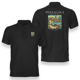 Pensacola City Series Premium Polo T-Shirts