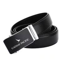 Thumbnail for Cathay Pacific Airways Airlines aviation men's belt in leather.