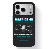 Thumbnail for DJI Matrice 4D Case design on black iphone case