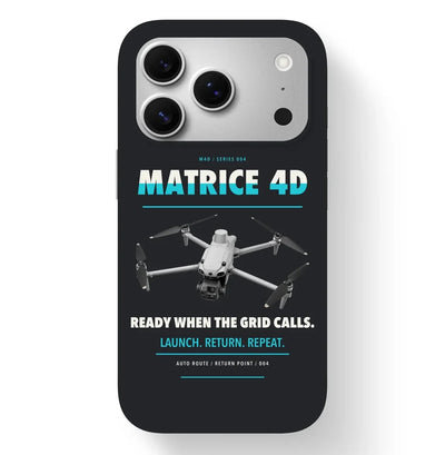 DJI Matrice 4D Case design on black iphone case