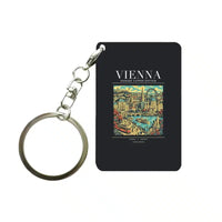 Thumbnail for VIENNA - Poster - Key Chain - Black