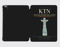 Thumbnail for Ketchikan International Airport (KTN) design on black ipad tablet case