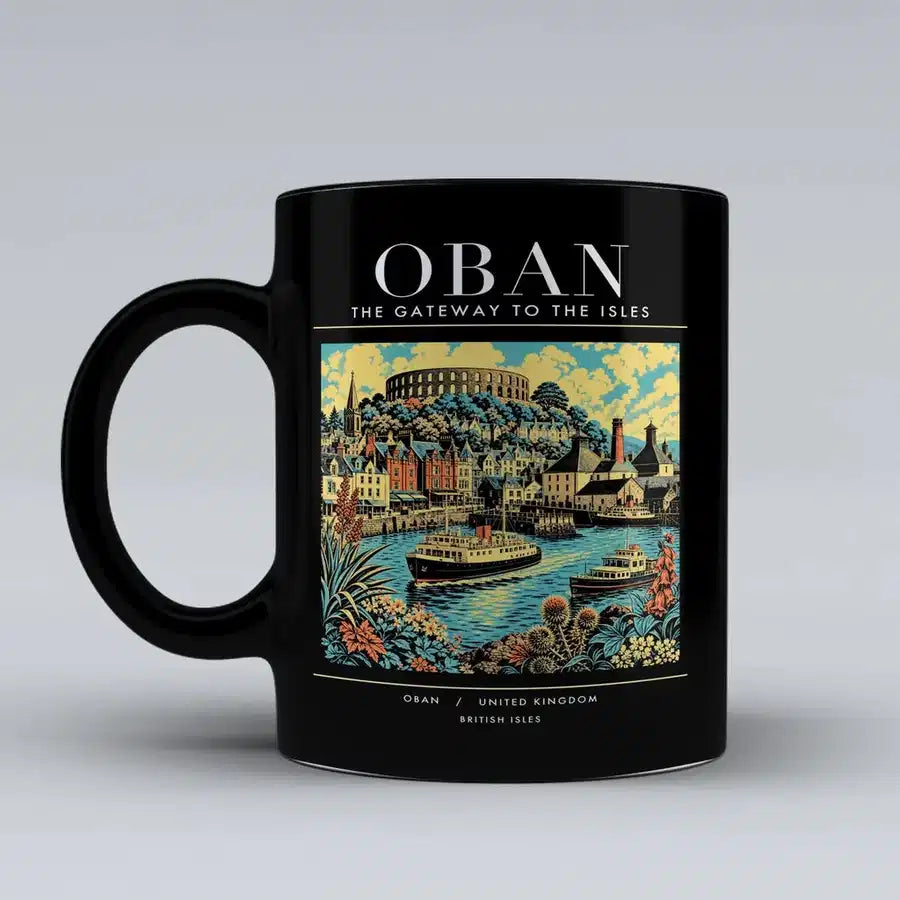 OBAN - Poster - Mug - Black