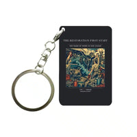 Thumbnail for VINTAGE G4455 - The Restoration First Start - Designed Key Chain design on black