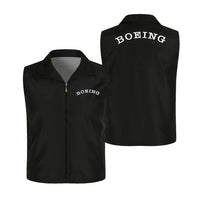 Thumbnail for Special BOEING Text Thin Style aviation design printed on lightweight shell with sleeveless design thin vest.