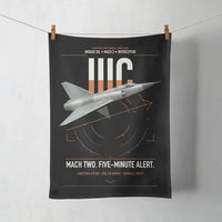 Thumbnail for Dassault Mirage IIIC design on black towel