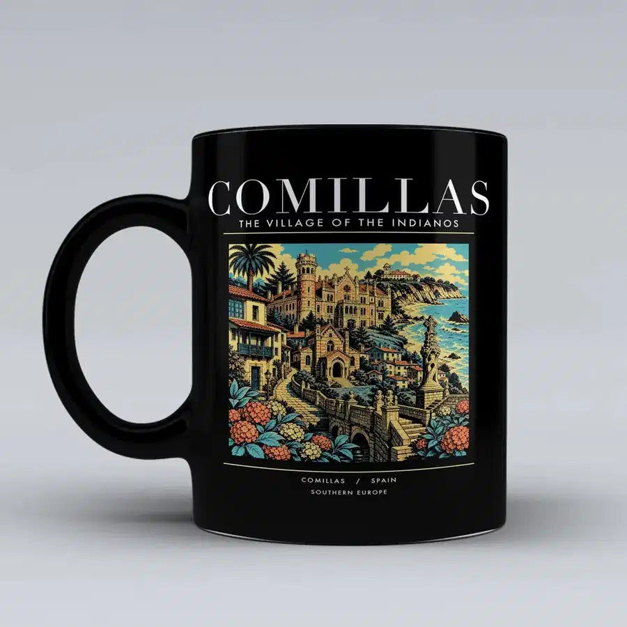 COMILLAS - Poster - Mug - Black