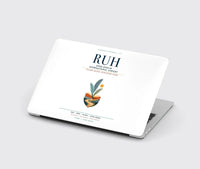 Thumbnail for King Khalid International Airport (RUH) design on white MacBook case