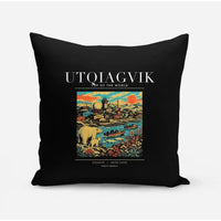 Thumbnail for UTQIAGVIK - Poster - Pillow - Black
