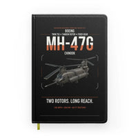 Thumbnail for Boeing MH-47G Chinook design on black notebook