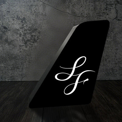 StarFlyer Airlines Led Aircraft Tail aviation design on premium acrylic with LED 3D aircraft tail lamp.