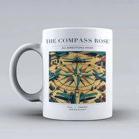 Thumbnail for VINTAGE G4139 - The Compass Rose - Ceramic Mug design on white