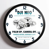 Thumbnail for DJI Neo design on white framed wall clock