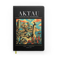 Thumbnail for AKTAU - Poster - Notebook - Black