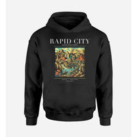 Thumbnail for RAPID CITY - Poster - Premium Hoodie - Black