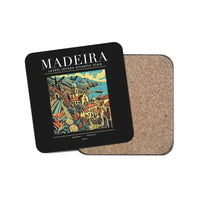 Thumbnail for MADEIRA - Poster - Coaster - Black