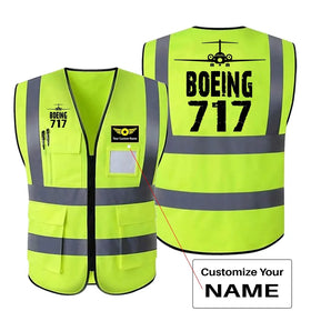 Boeing 717 & Plane Reflective Vests