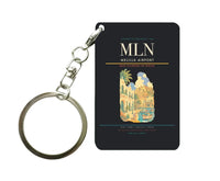 Thumbnail for Melilla Airport (MLN) design on black key chain