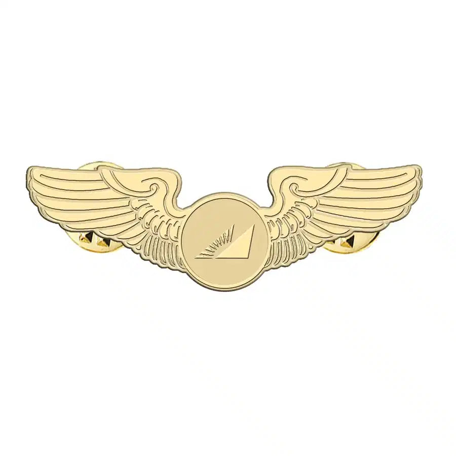 Philippine Airlines aviation hollow pin in polished alloy.