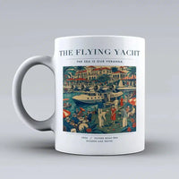 Thumbnail for VINTAGE G4075 - The Flying Yacht - Ceramic Mug design on white